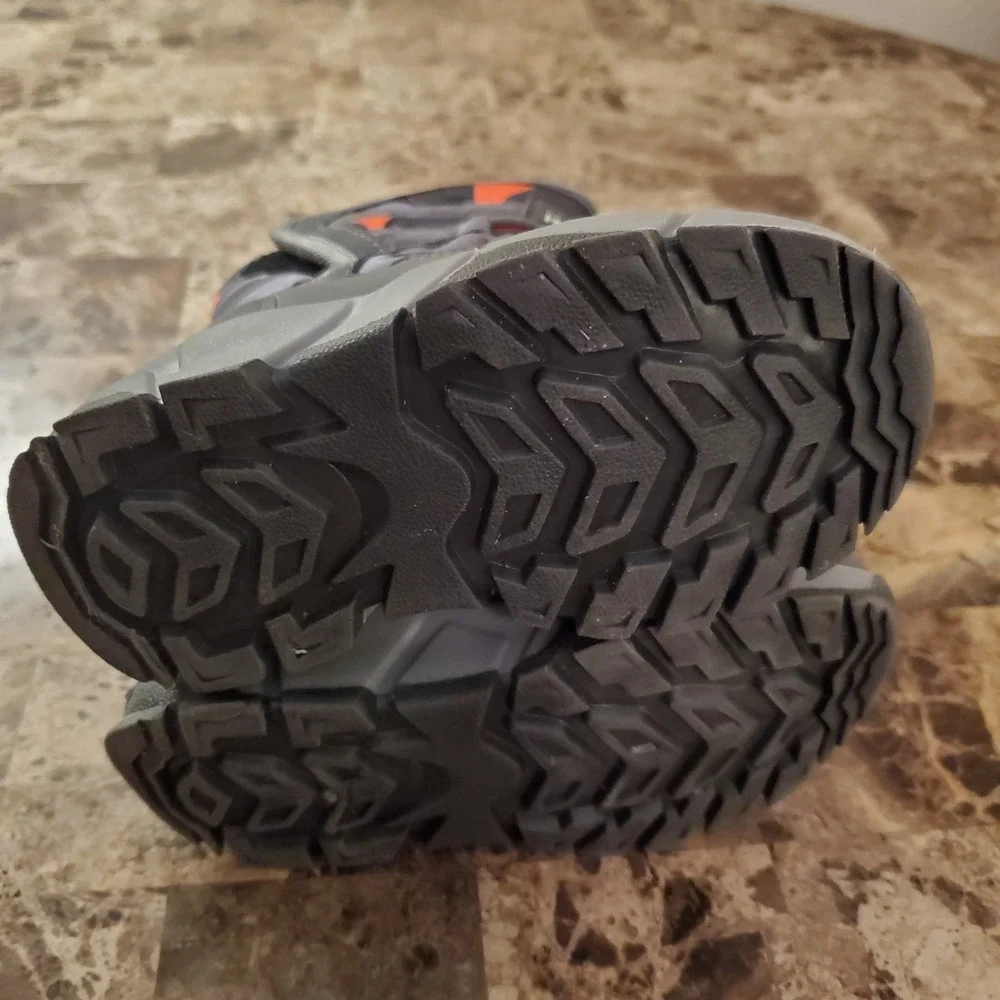 Hobibear Toddler Winter Snow Waterproof Boots Kids‎ Size 26EU/ 9.5US Gray Multi